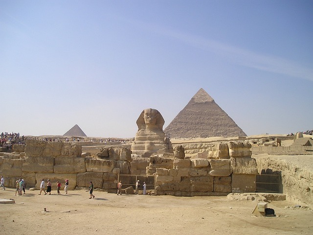 埃及 狮身人面像 金字塔 - 上的免费照片