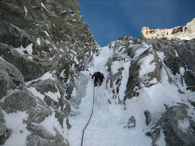 冰道 攀冰 Mont Blanc Du Tacul - 上的免费照片