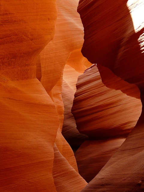羚羊峡谷 页 砂岩 - 上的免费照片