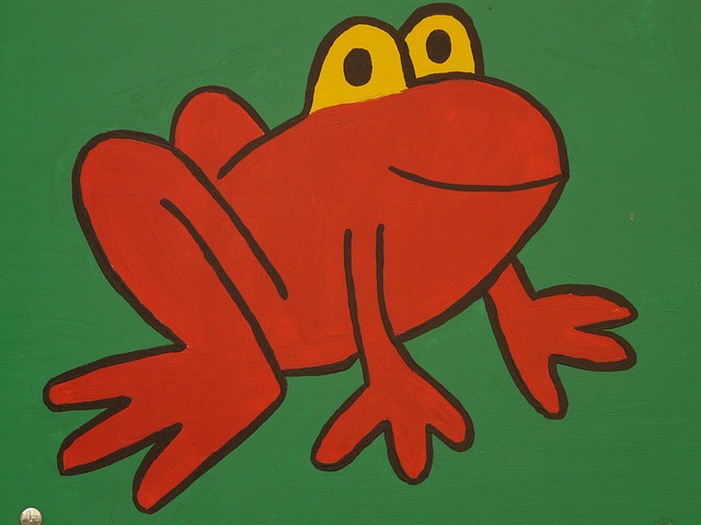 青蛙 卡通人物 画画 - 上的免费照片