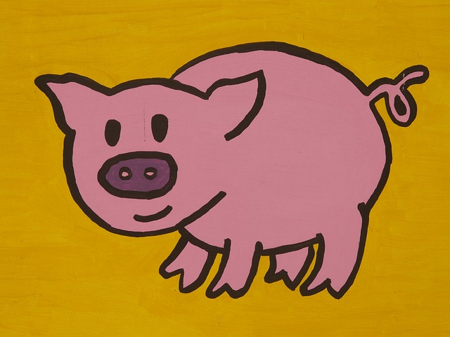 猪 卡通人物 画画 - 上的免费照片