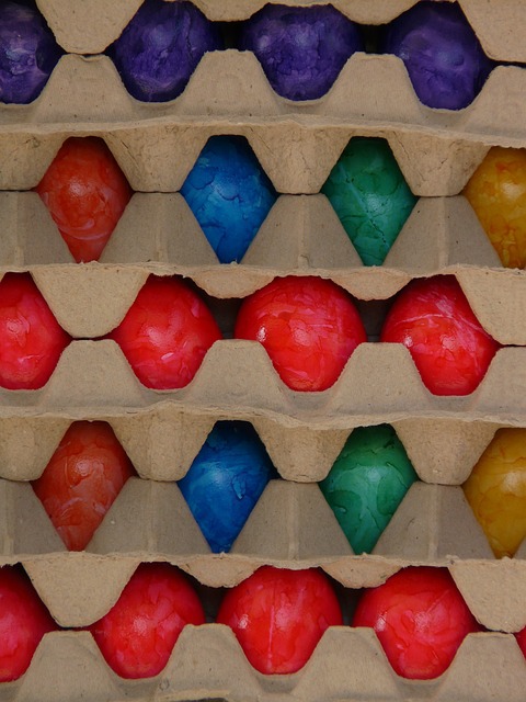 蛋 复活节彩蛋 多彩多姿的 - 上的免费照片