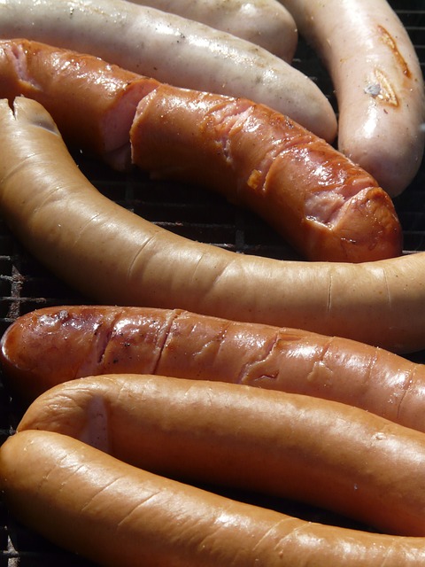 红肠 热狗 烧烤 - 上的免费照片