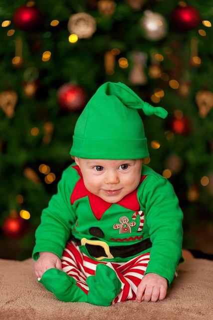 婴儿 圣诞节 戏服 - 上的免费照片