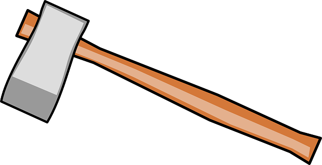 斧头 工具 木制的 - 免费矢量图形