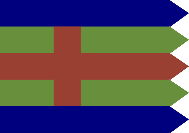 日德兰 旗帜 丹麦 - 免费矢量图形