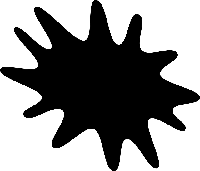 飞溅 墨水 黑色的 - 免费矢量图形