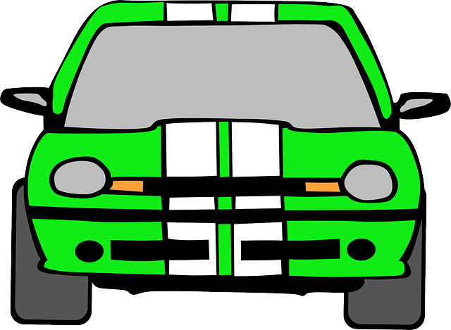 车 车辆 绿色 - 免费矢量图形