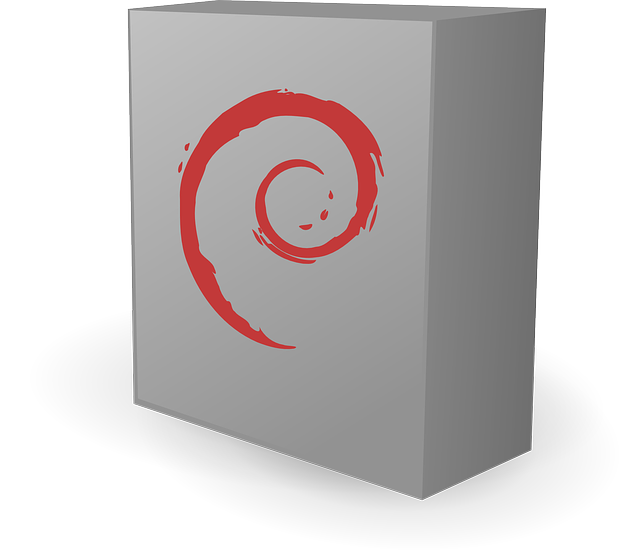 Linux Debian 侏儒 - 免费矢量图形