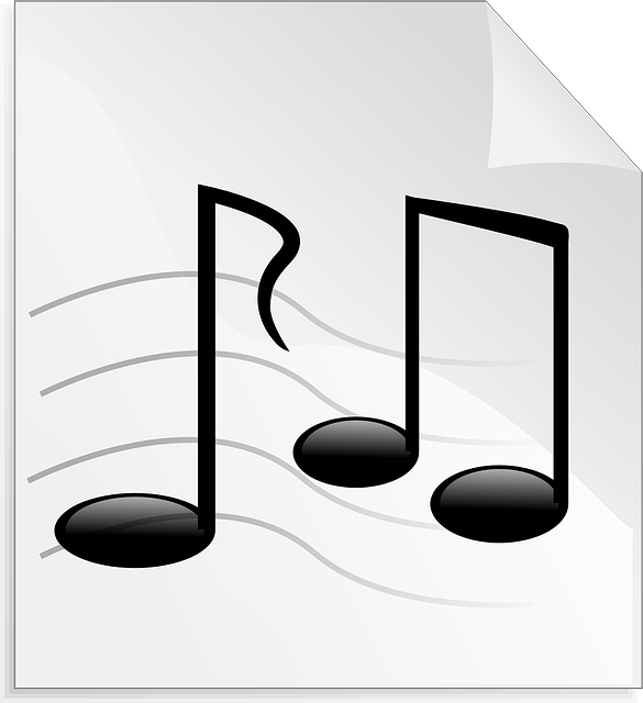 音符 声音的 歌曲 - 免费矢量图形