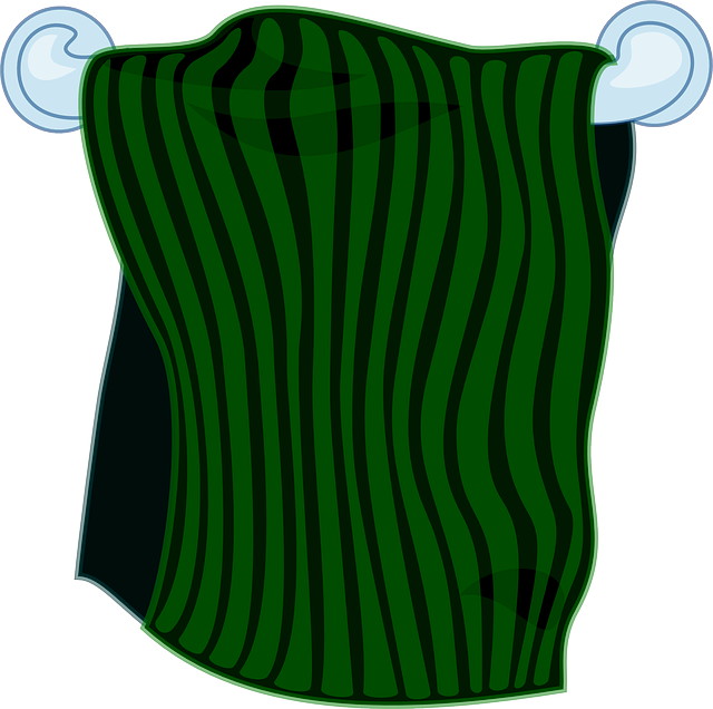 毛巾 架子 棉 - 免费矢量图形
