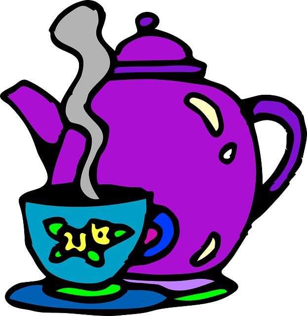 茶具 茶壶 杯子 - 免费矢量图形