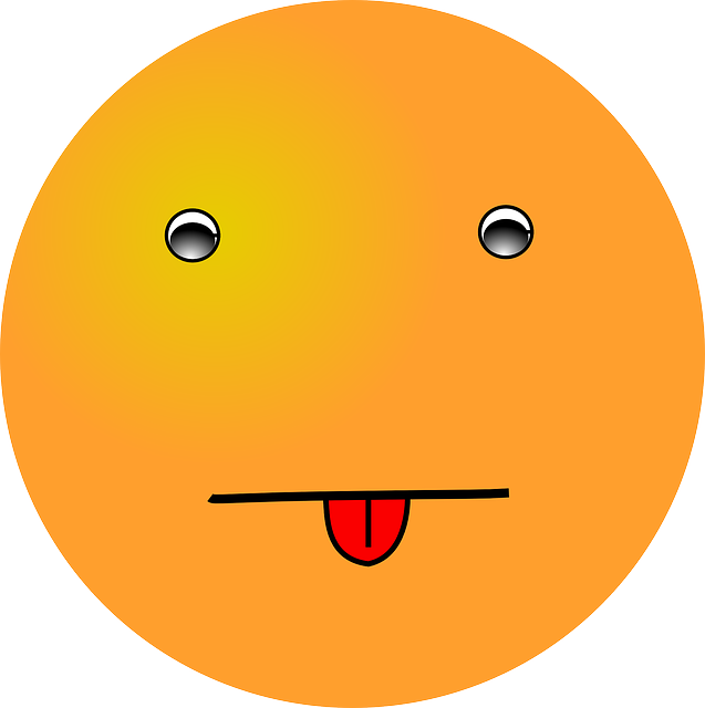 图释 舌头 粘着 - 免费矢量图形