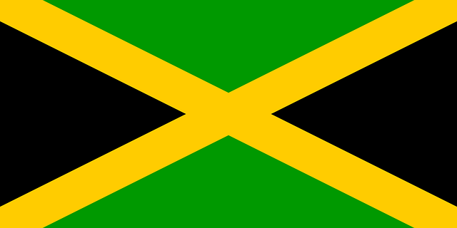 牙买加 旗帜 国家的 - 免费矢量图形