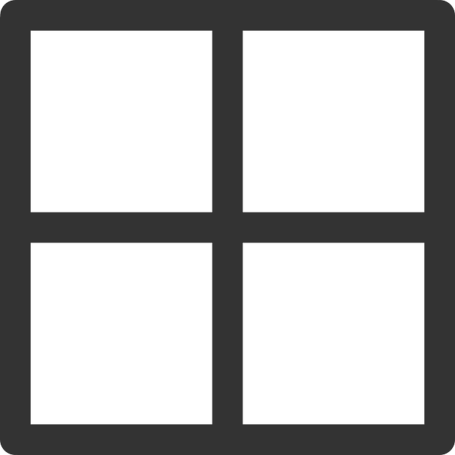 窗户 表 正方形 - 免费矢量图形
