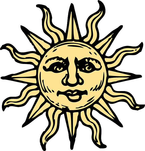 太阳 夏天 冬至 - 免费矢量图形