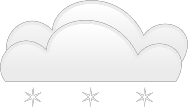 云 雪 灰色的 - 免费矢量图形