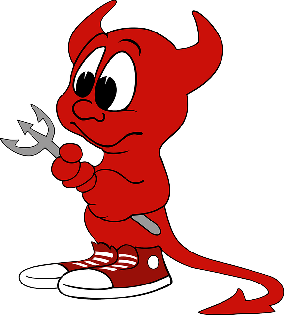 魔鬼 红色的 恶魔 - 免费矢量图形