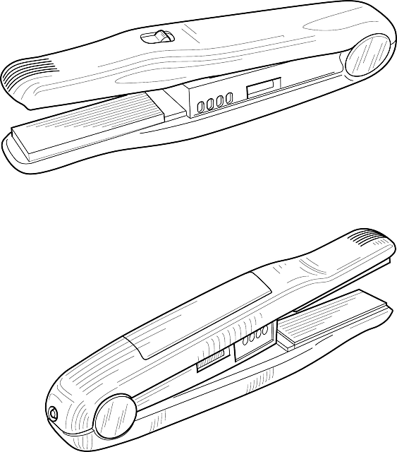 扁铁 头发 工具 - 免费矢量图形
