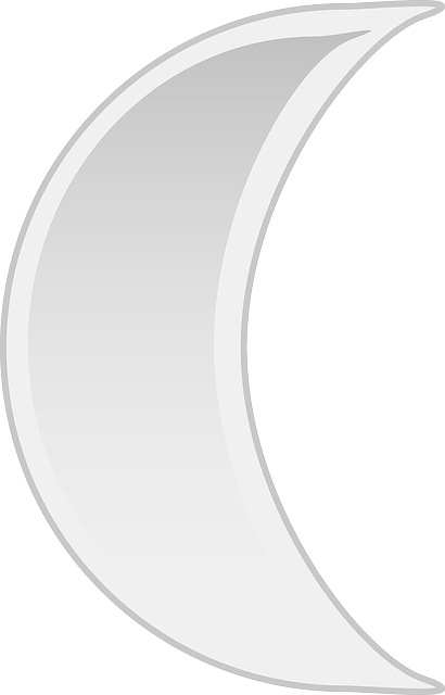 月亮 上弦月 月相 - 免费矢量图形