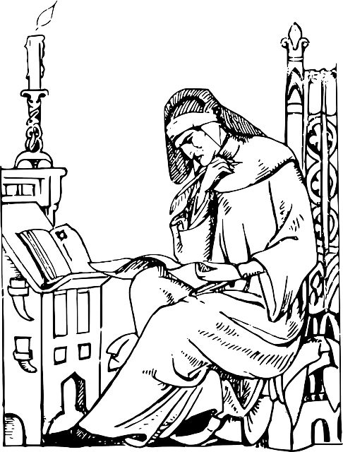 尼姑 僧 回廊 - 免费矢量图形