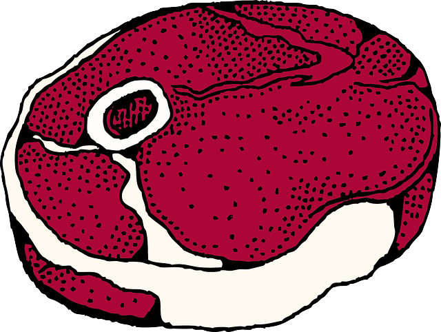 羊腿剁 羊排 劈 - 免费矢量图形