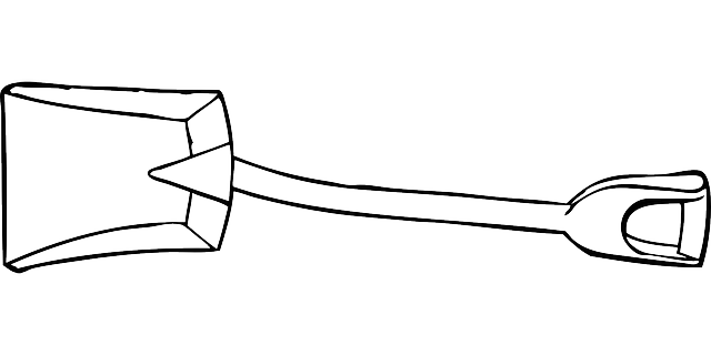 铲 挖掘机 大衣铲 - 免费矢量图形