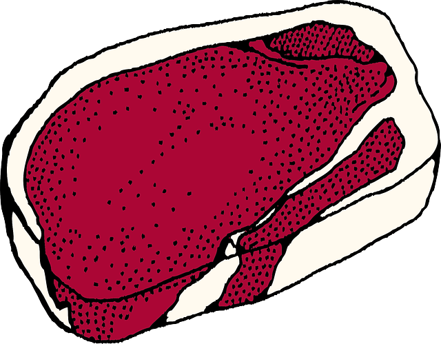 牛扒 牛肉 肉 - 免费矢量图形