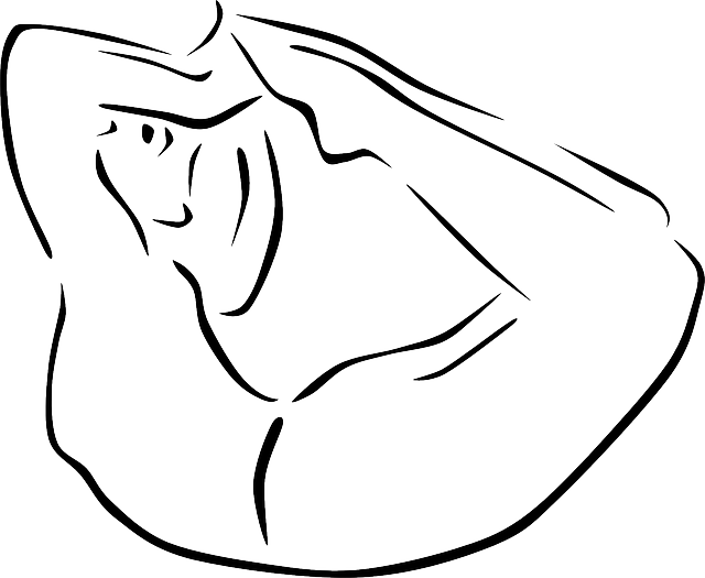 瑜伽 瑜伽姿势 弓式 - 免费矢量图形