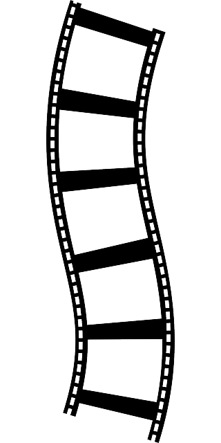 电影 条 消极的 - 免费矢量图形