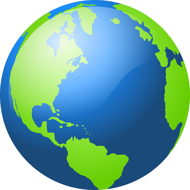 地球 世界 地图 - 免费矢量图形