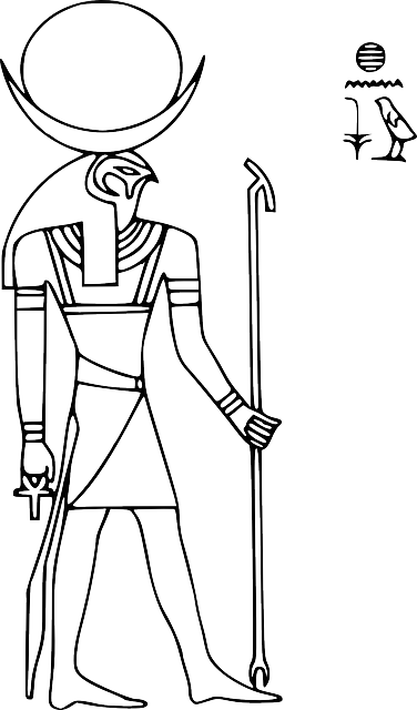 荷鲁斯 象形文字 埃及 - 免费矢量图形