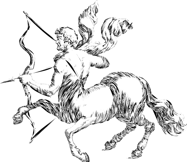 射手座 符号 生肖 - 免费矢量图形