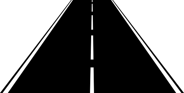 高速公路 路 车道 - 免费矢量图形