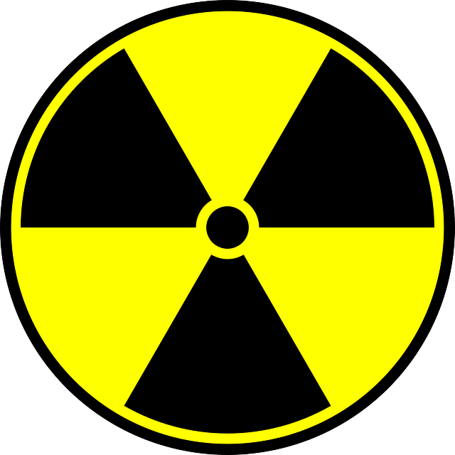 核 放射性 有毒的 - 免费矢量图形