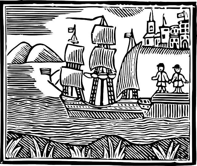 罗宾逊 克鲁索 帆 - 免费矢量图形