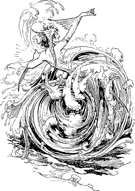 海 漩涡 回转 - 免费矢量图形