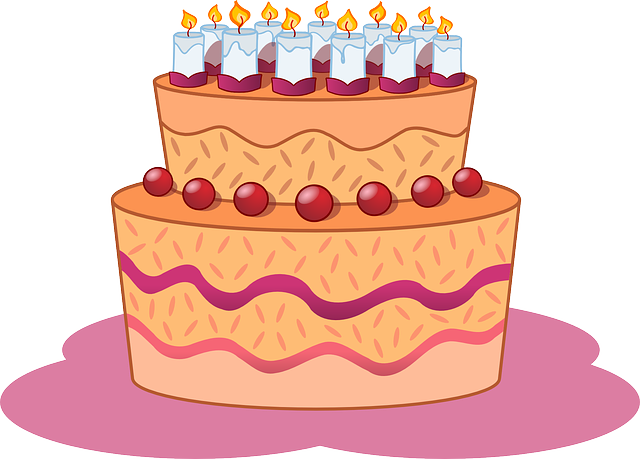 蛋糕 生日 点心 - 免费矢量图形
