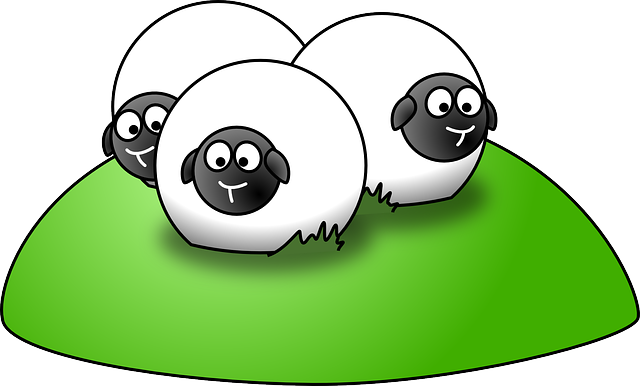 羊 动物 家畜 - 免费矢量图形