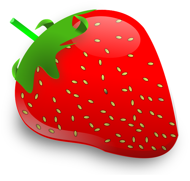 草莓 水果 食物 - 免费矢量图形
