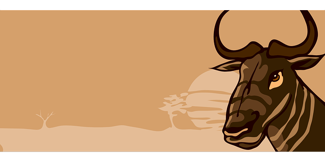 牛羚 角 动物 - 免费矢量图形