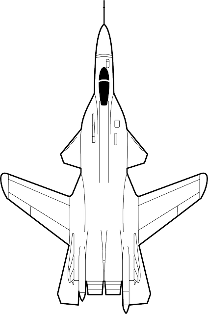 飞机 喷射 战斗机 - 免费矢量图形