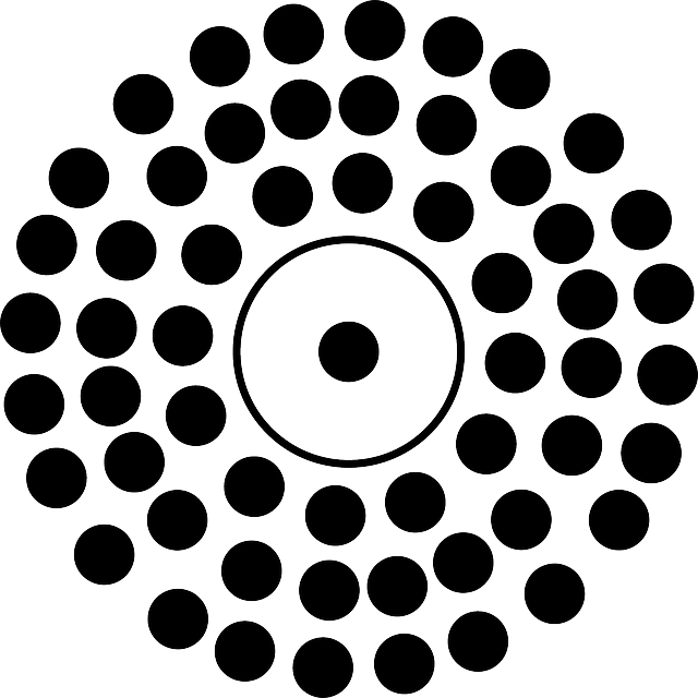 点 界 圆 - 免费矢量图形