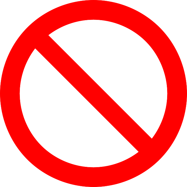 没有符号 禁止的 禁止 - 免费矢量图形