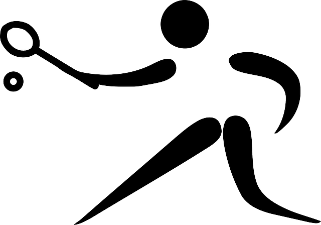 奥林匹克 运动的 羽毛球 - 免费矢量图形