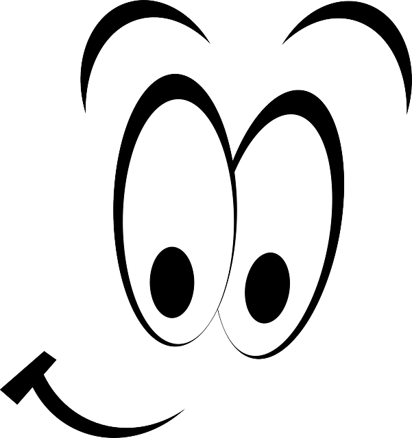 笑脸 快乐的 眼睛 - 免费矢量图形