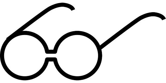 眼镜 处方 视线 - 免费矢量图形