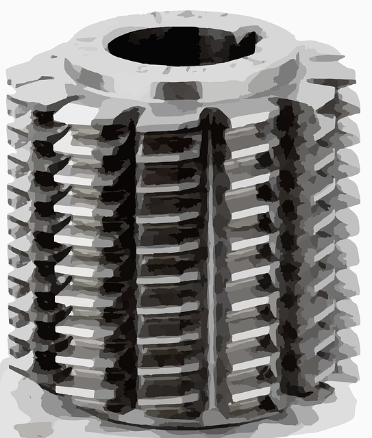 滚刀 齿轮切削 工具 - 免费矢量图形