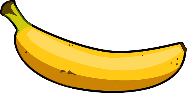 香蕉 黄色 水果 - 免费矢量图形