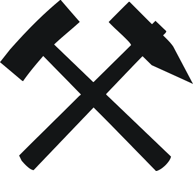 锤子 凿 切屑 - 免费矢量图形